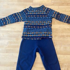 Used Condition Micro D Patagonia Fleece Set